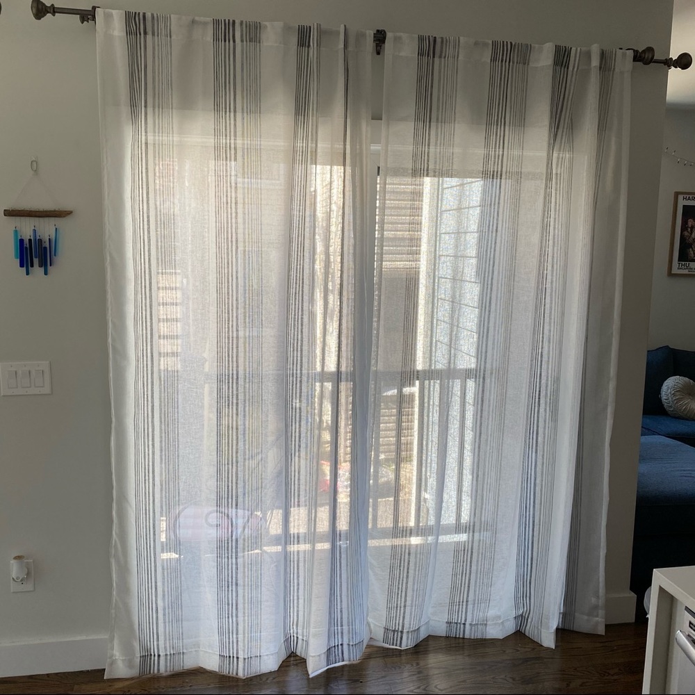 95 Inch Light Filtering Curtains from Target